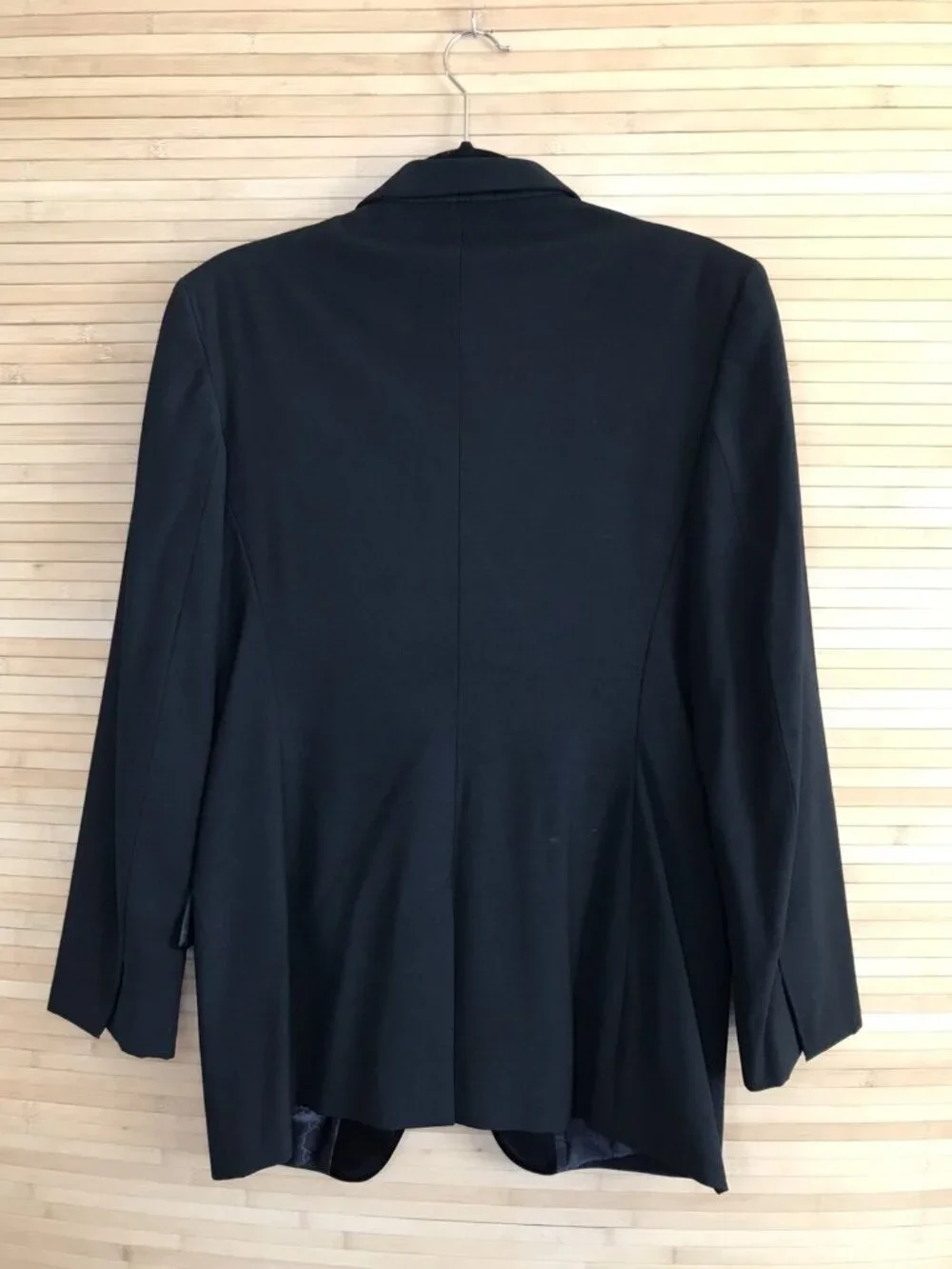 Gucci 46 US 36 Black Tux Tuxedo sharp sport dress coat jacket Italy READ flaws